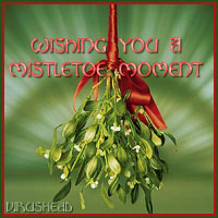 Wishing you a mistletoe moment